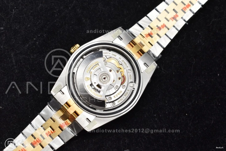 VR3235 Steel Jubilee On Clean 126333 YG 904L Dial YG SS 1:1 DateJust Best 41 Edition Bracelet Diamonds 0507